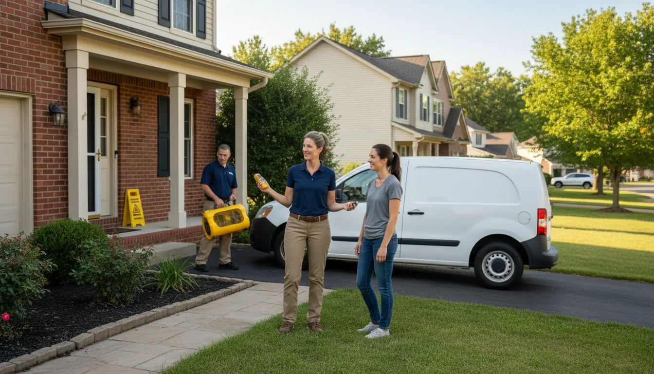 Water restoration image for Mildew Remediation in Hope, NJ